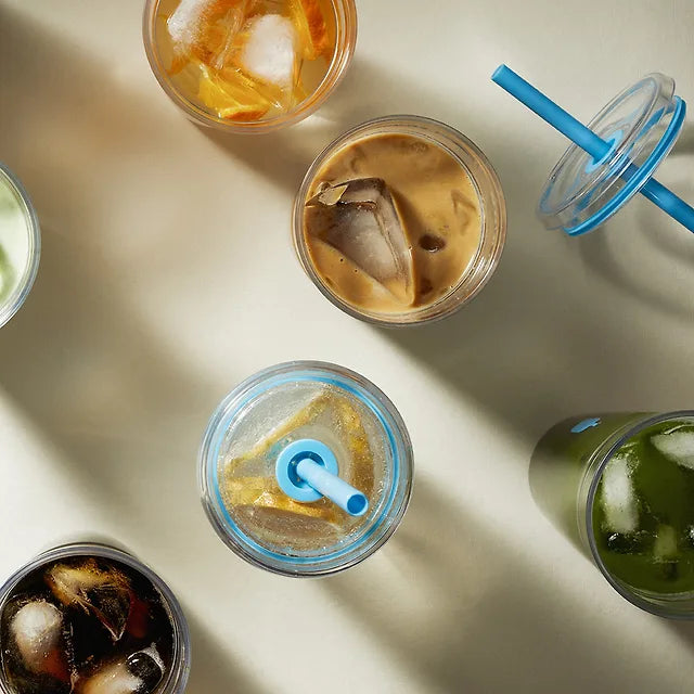 【免费购物袋】透明冷饮杯 20盎司(590毫升)