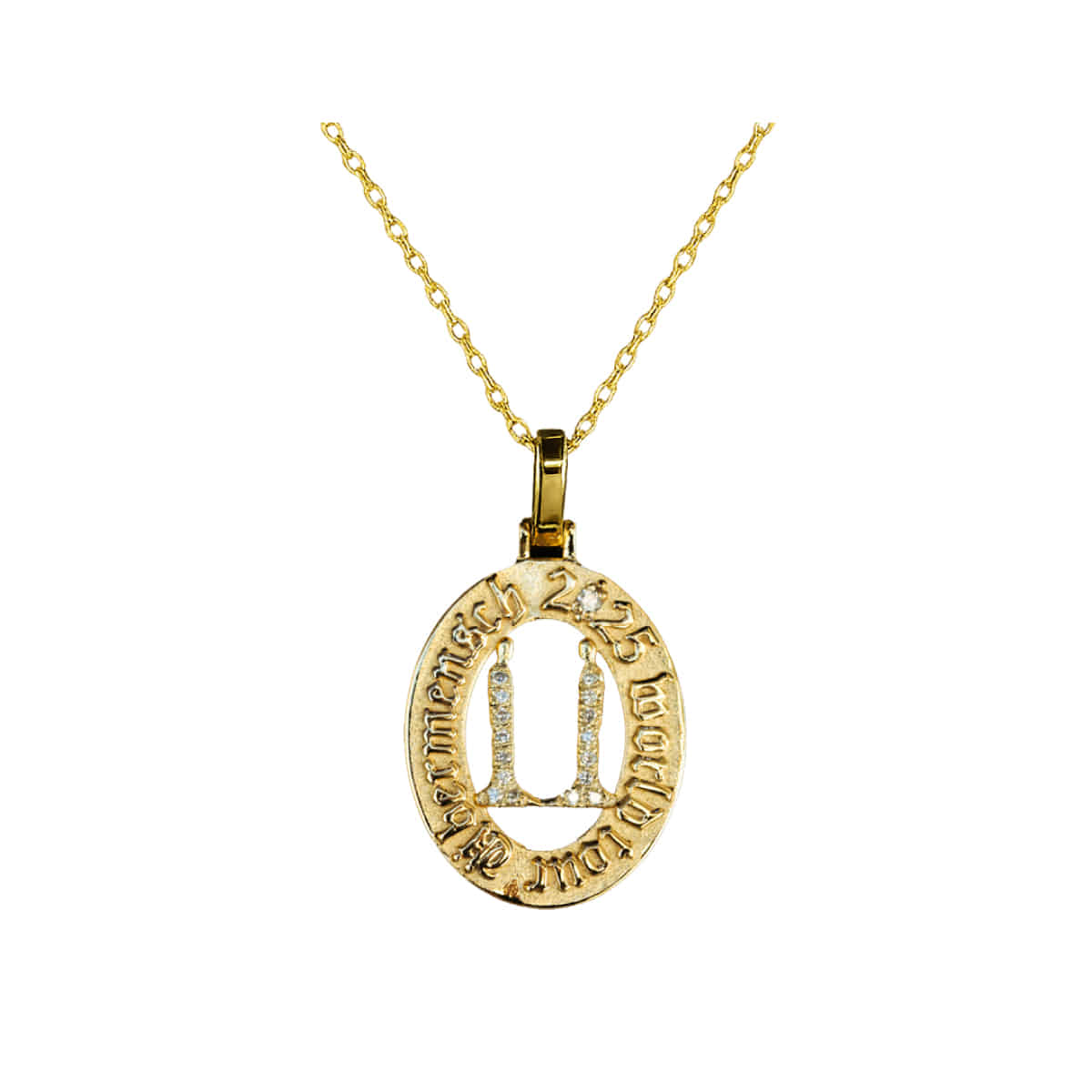 ÜBERMENSCH NECKLACE G-DRAGON - ÜBERMENSCH Necklace (CUBIC ZIRCONIA VER.) (Pre Order