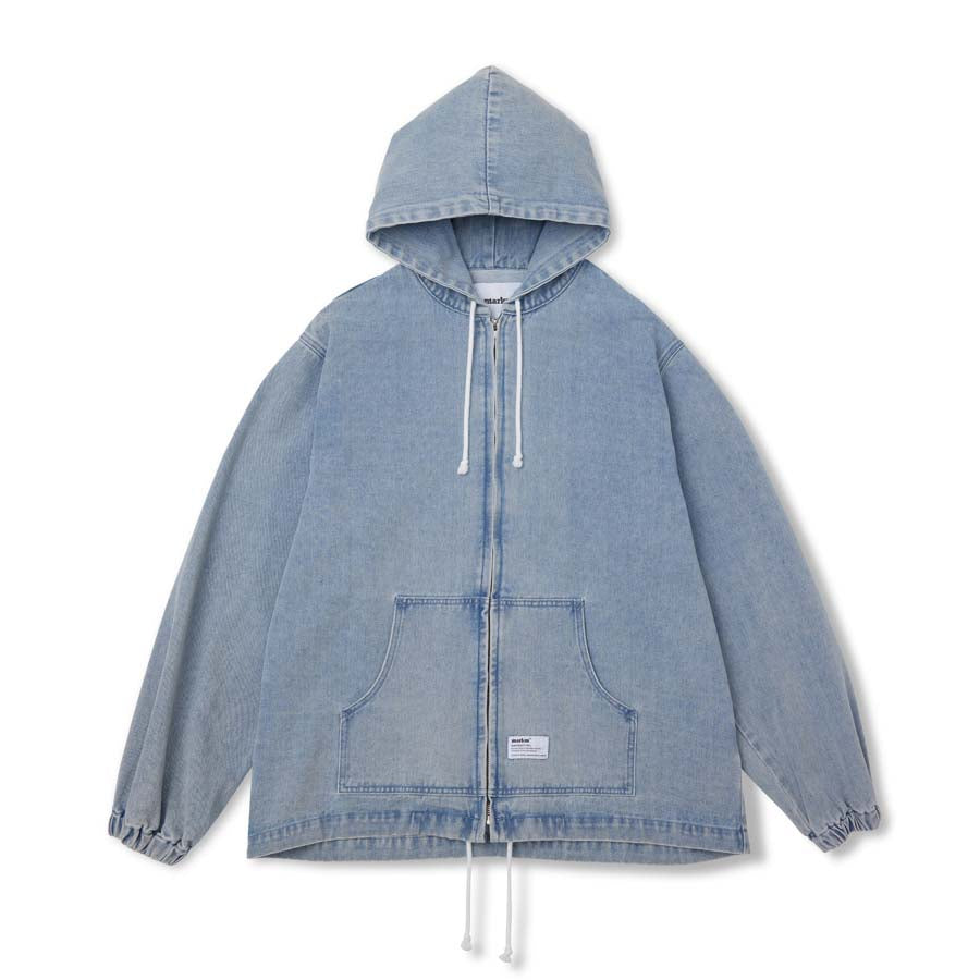 MARKM DEMIN HOODIE JUMPER-BLUE