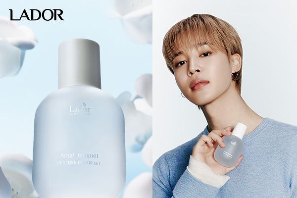 Jimin x Lador Perfume Hair Oil 80ml (Angel Muguet) (+10ml mini+jimin Photobook)