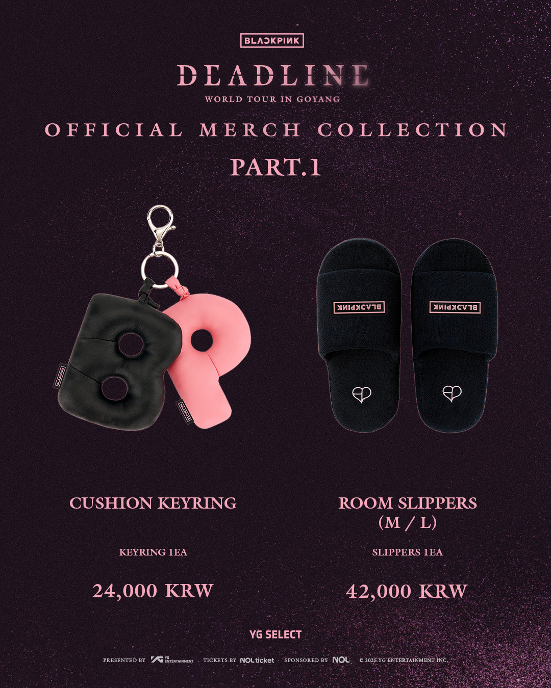BLACKPINK World Tour "Deadline" Official Merch Part 1