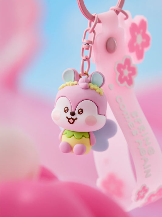 BT21 Spring Fairy Figurine Keyring