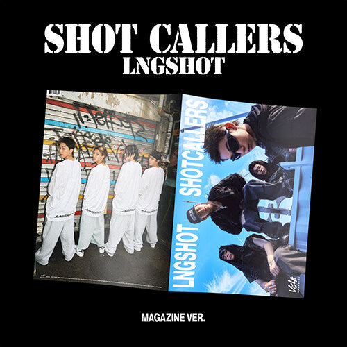 LNGSHOT - EP Album SHOT CALLERS (Magazine Ver.) | Kgifts.shop