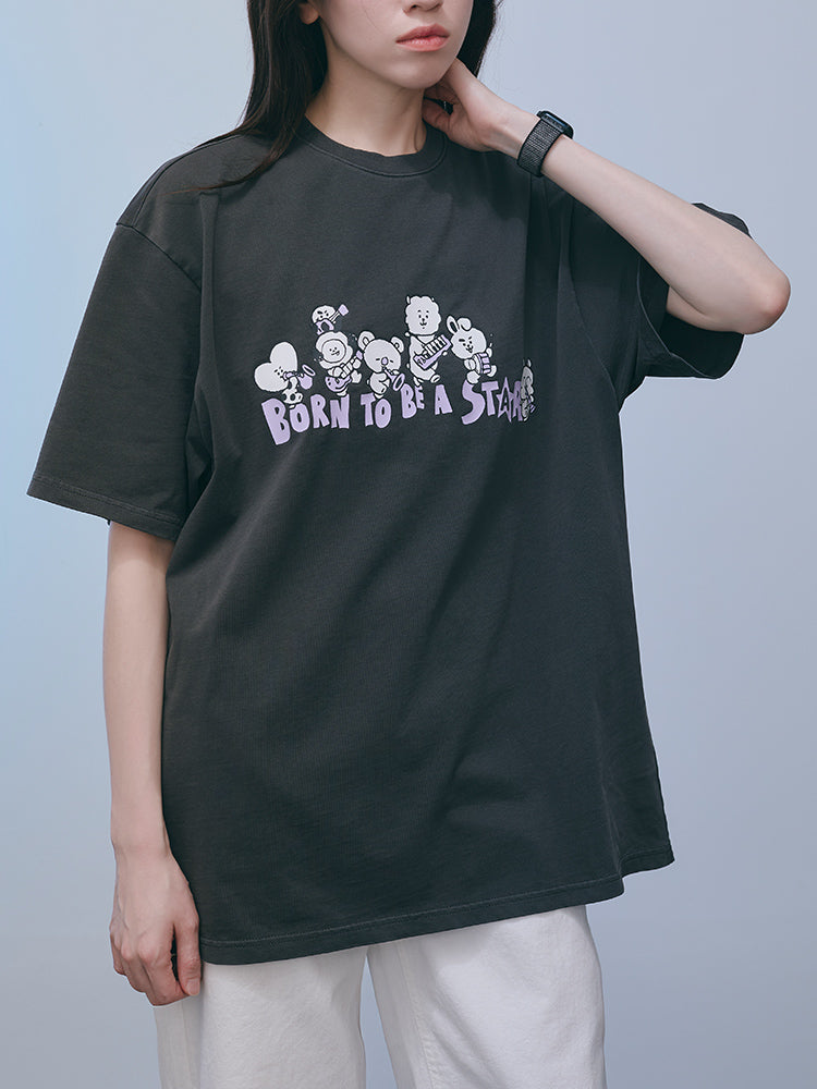 BT21 Band Short Sleeve T-Shirt