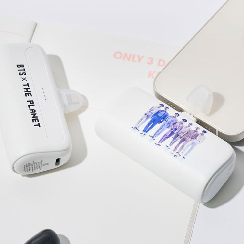 BTS Docking-Type Auxiliary Battery 5000mAh (8-pin, Type C)