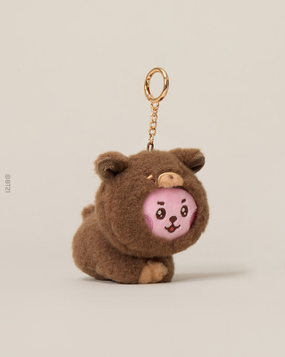 Bt21 let's pay doll keychain