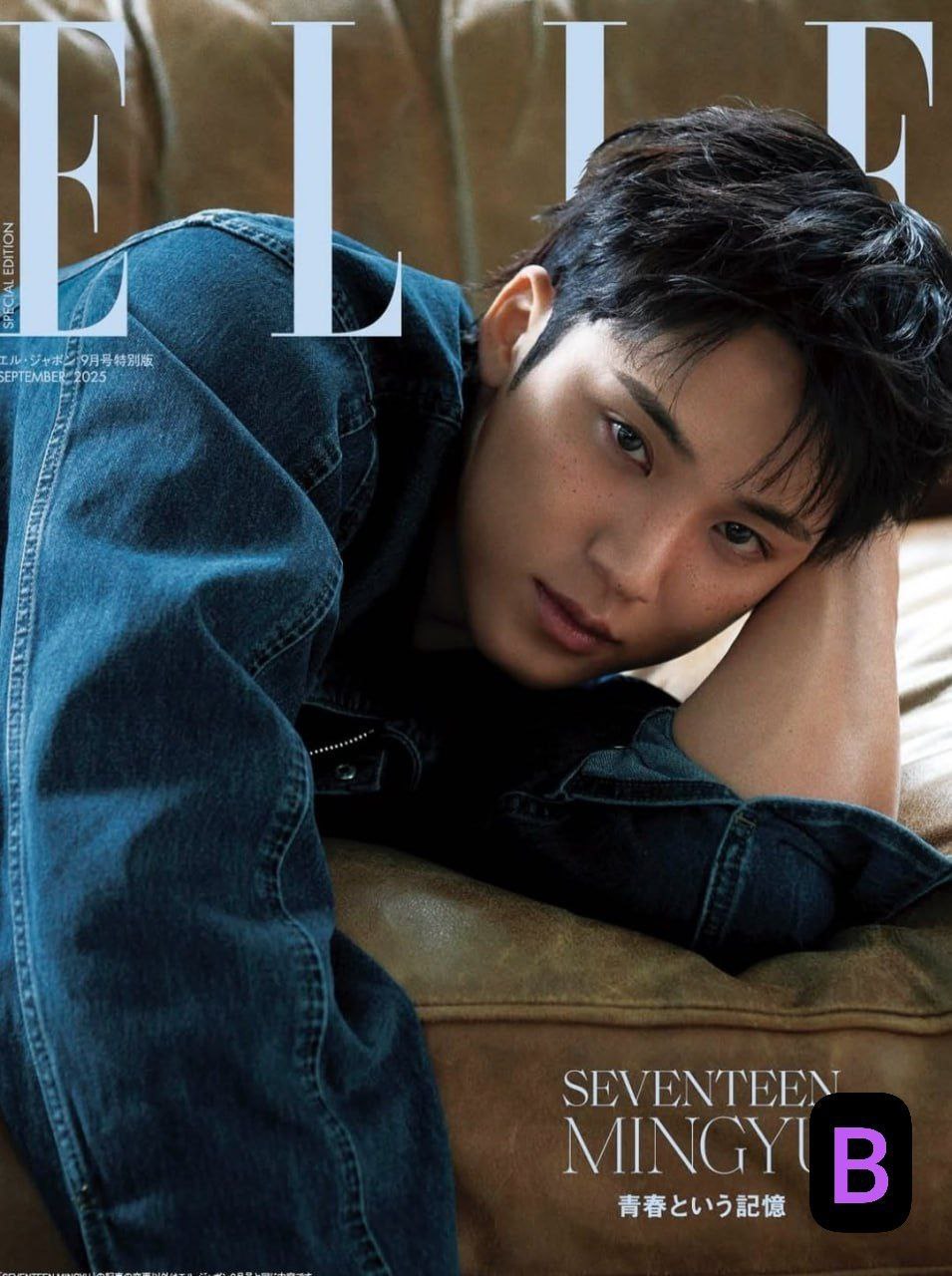 ELLE JAPAN SEVENTEEN MINGYU (September Issue)