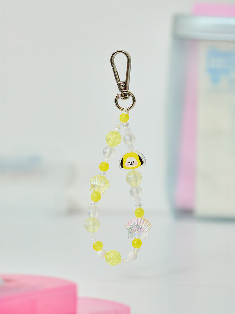 BT21 Baby Pearl Bead Keychain