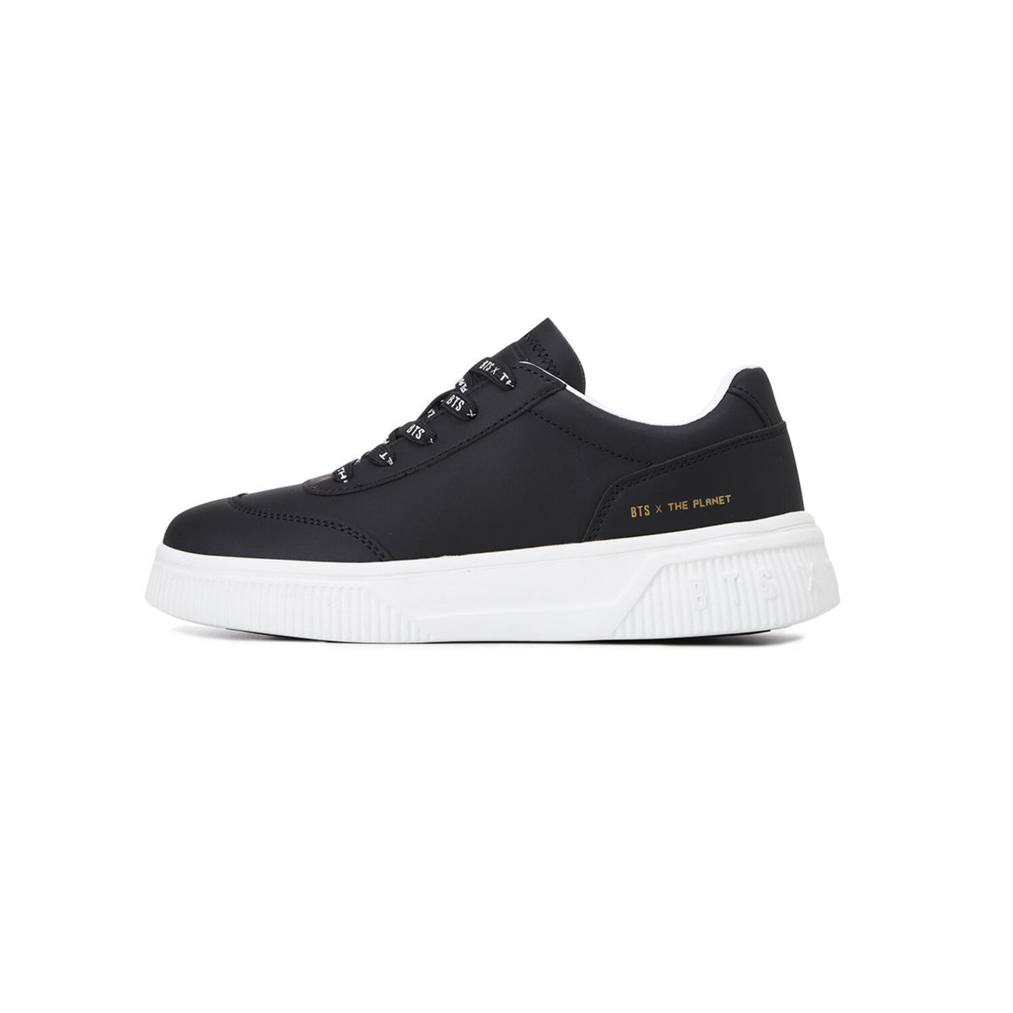 BTS x The Planet Black Edge Sneakers