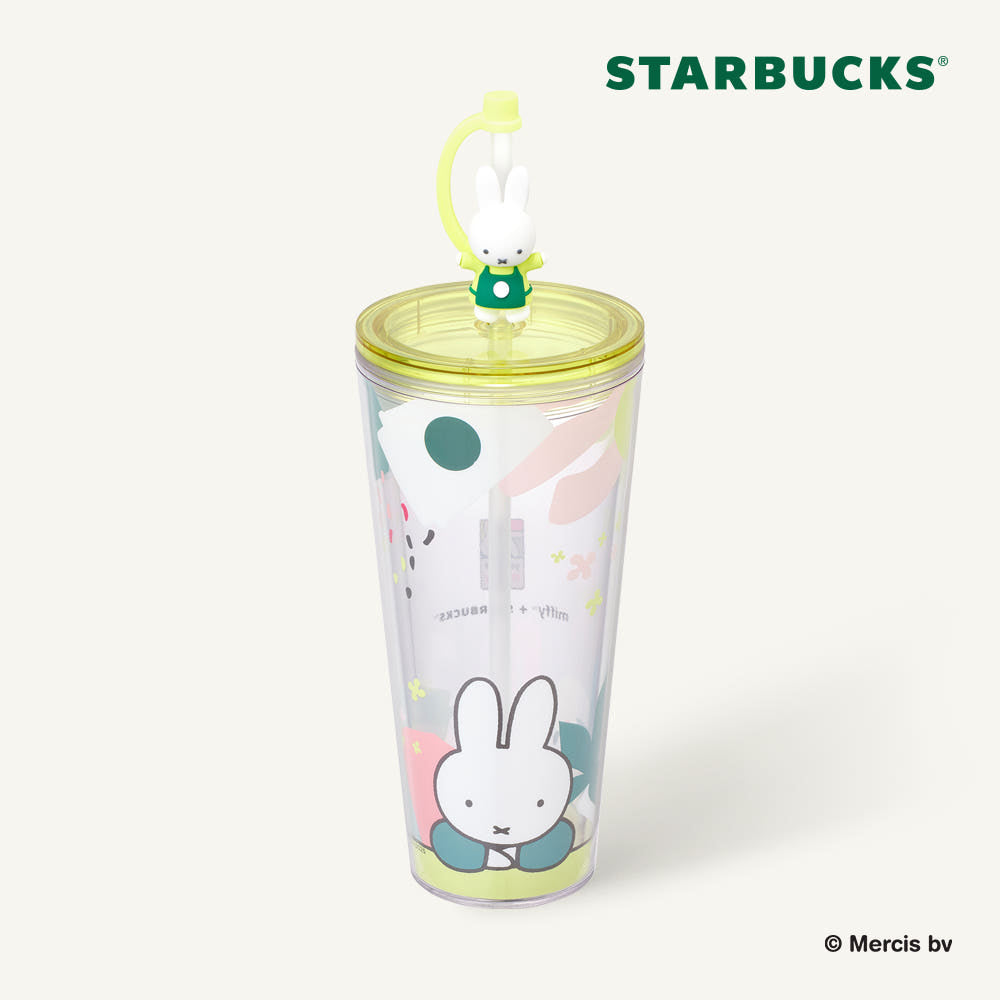 PL Forever Miffy Figure Cold Cup 591ml X Starbucks