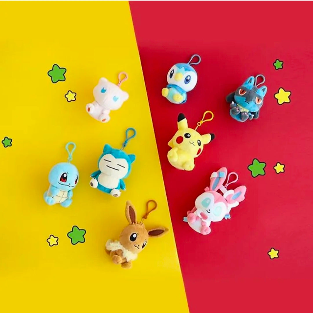 Pokemon Cute Plush Keyring