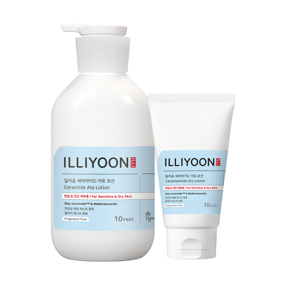 Illiyoon Ceramide Ato Lotion 600ml+ (Hello Kitty Mini Bag )