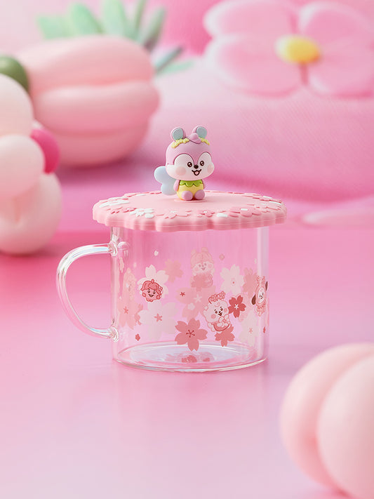 BT21 Spring Fairy GLASS UP & LID (11oz