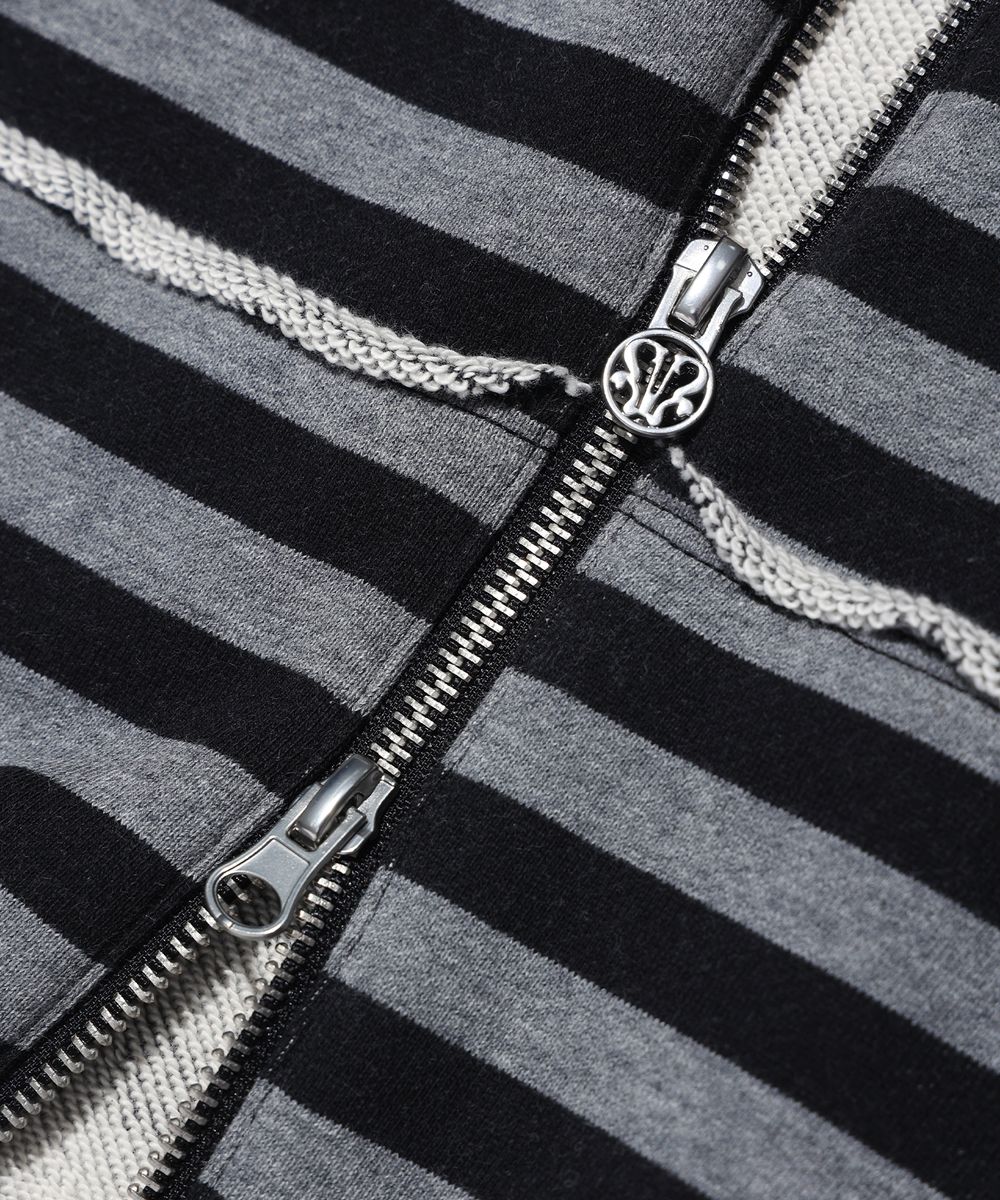 I LOVE APPLIQUE HOOD ZIP-UP MELANGE (Worn By Ive Rei)