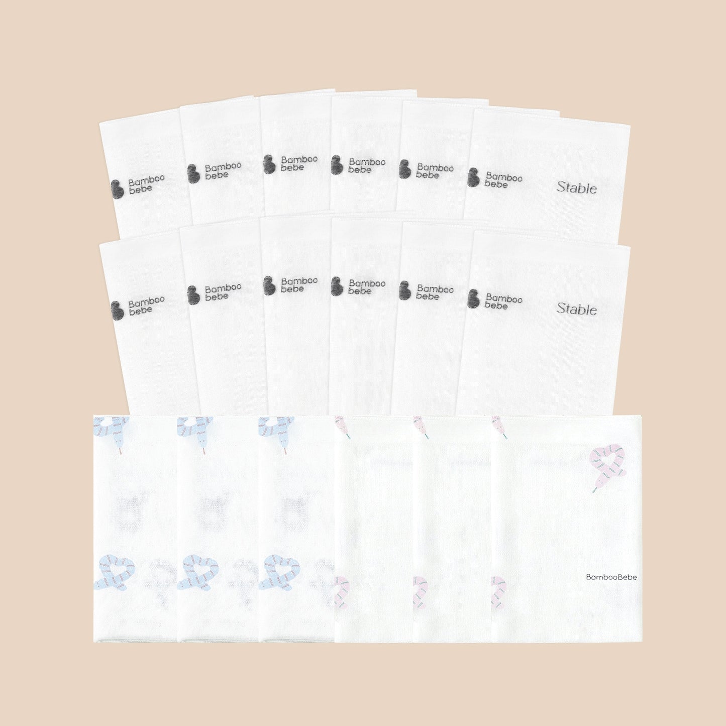 Bambobee Stable Handkerchief Set