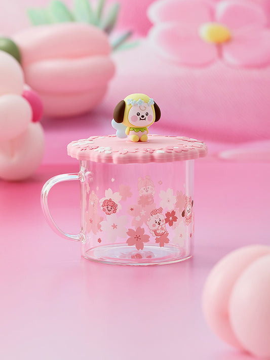 BT21 Spring Fairy GLASS UP & LID (11oz
