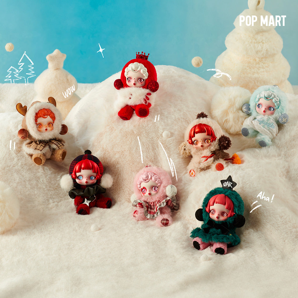 Skullpanda Winter Symphony Series Doll Keychain