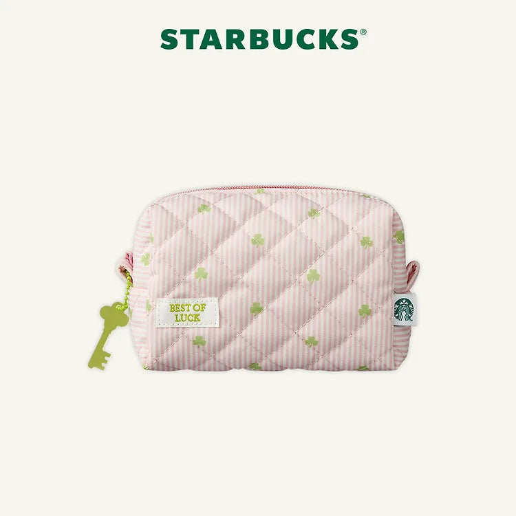 Best of Luck Pouch Green or Pink (Light Gift/Cute/Cheering Gift)