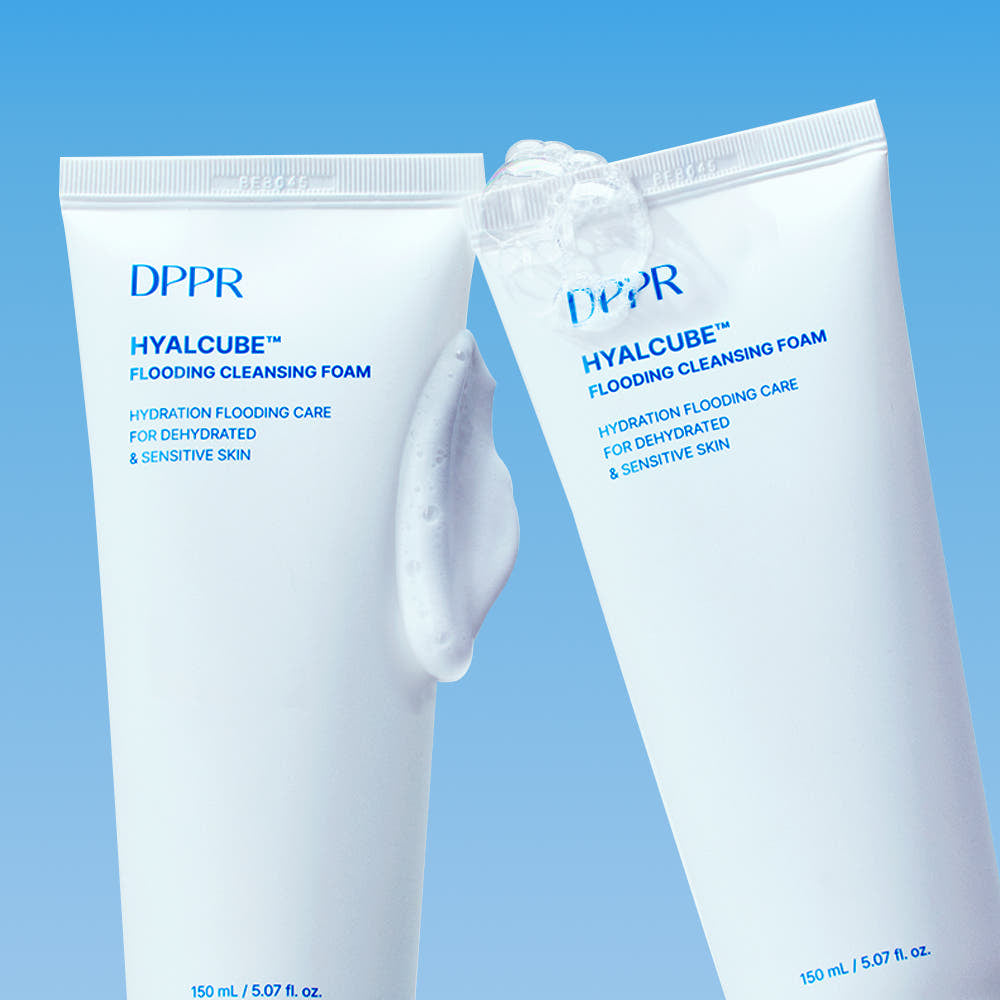 DPPR Hyaluronic Acid Hyal Cube Low-irritation Mildly Alkaline Cleansing Foam 150ml