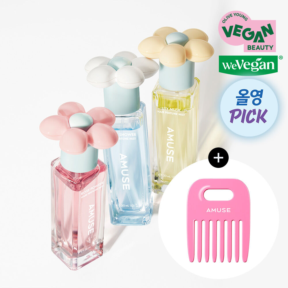 Amuse Hair Perfume Mist+ Mini Comb