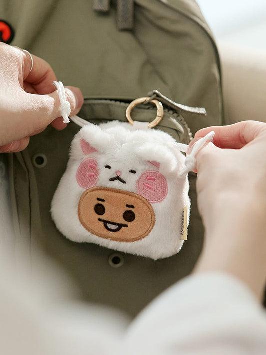BT21 BABY MINI BAG CHARM POUCH FLUFFY