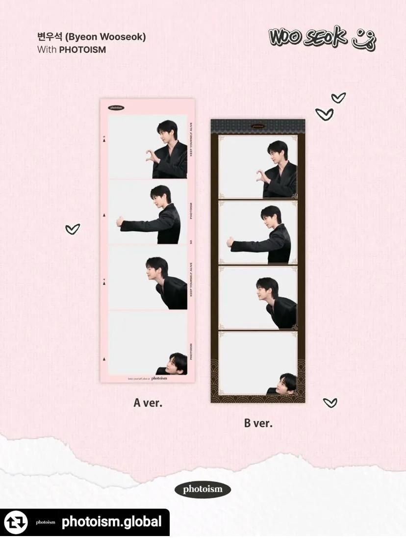 Photoism X Byon woo seok
