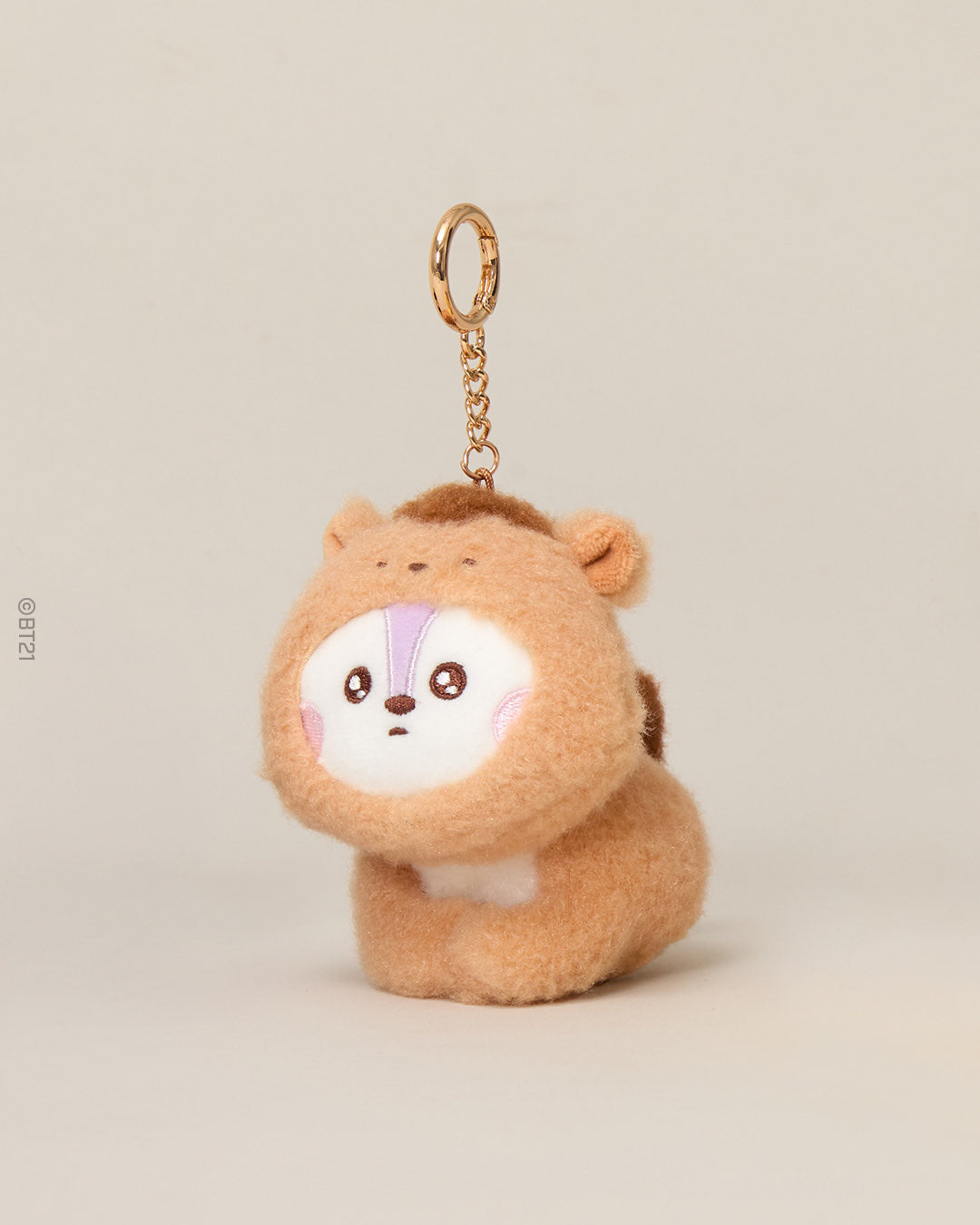 Bt21 let's pay doll keychain