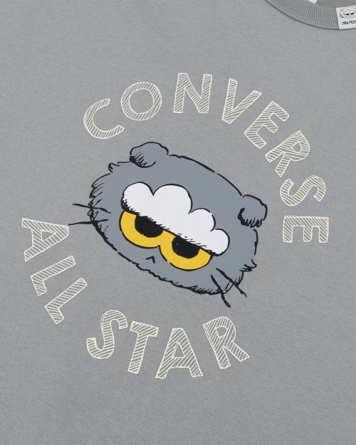 Converse x Zo&friends Crew Neck Top Classic Gray