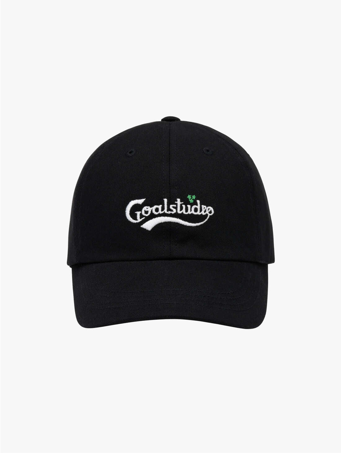 GOAL STUDIO VINTAGE BALL CAP-BLACK (Worn by Byeonwooseok)