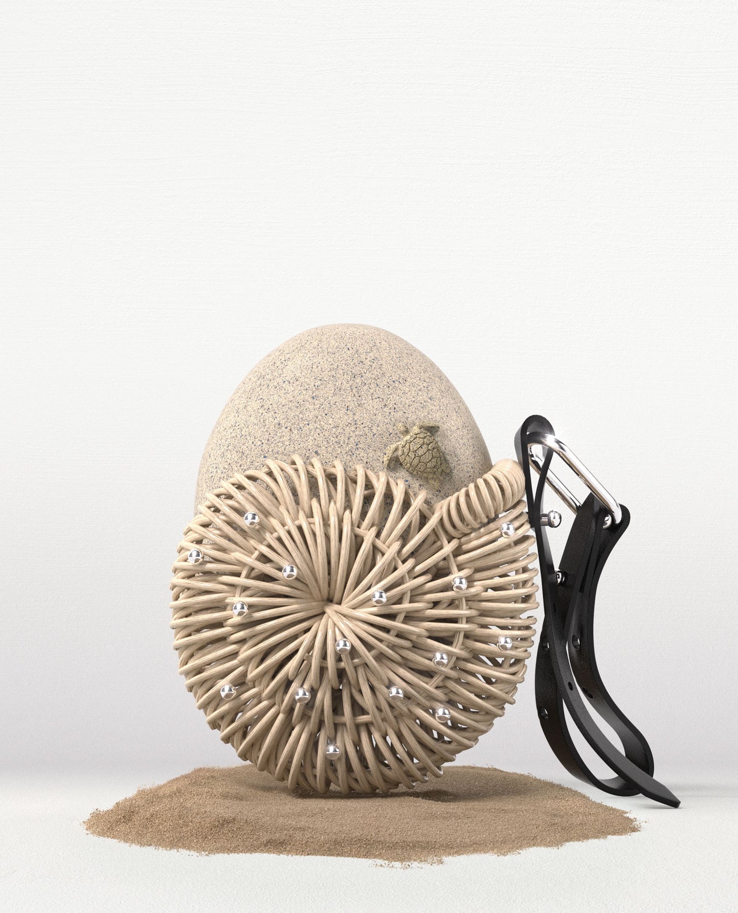 Tamburins Rattan Wear Egg Perfume Case