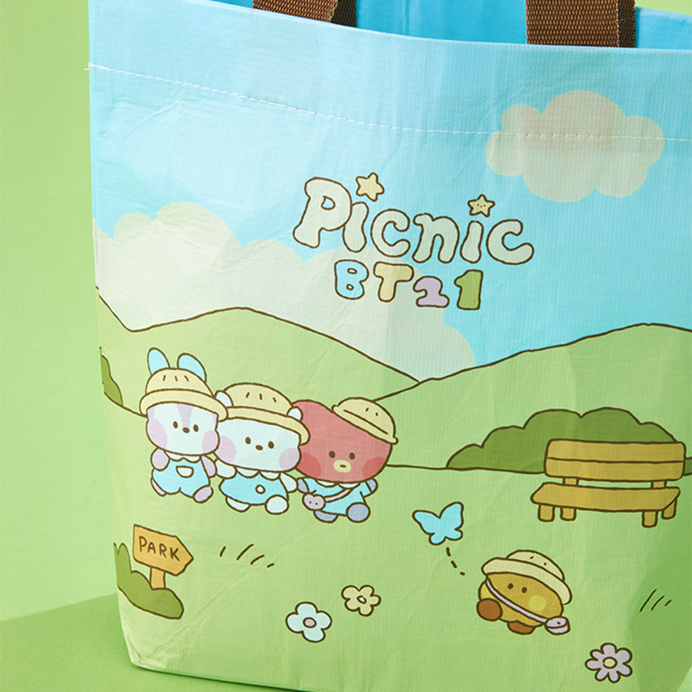 BT21 Mini Minini Picnic Mate Reusable Bag (M)
