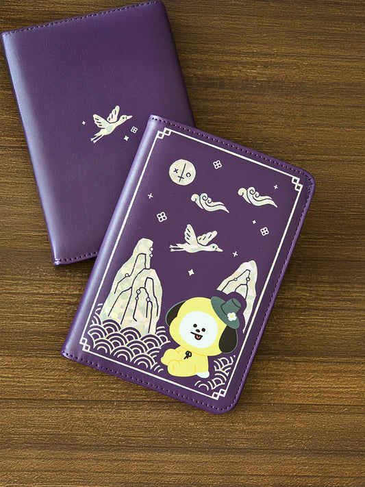 BT21 BABY Premium K Edition Mother-of-pearl Graphic Passport Case