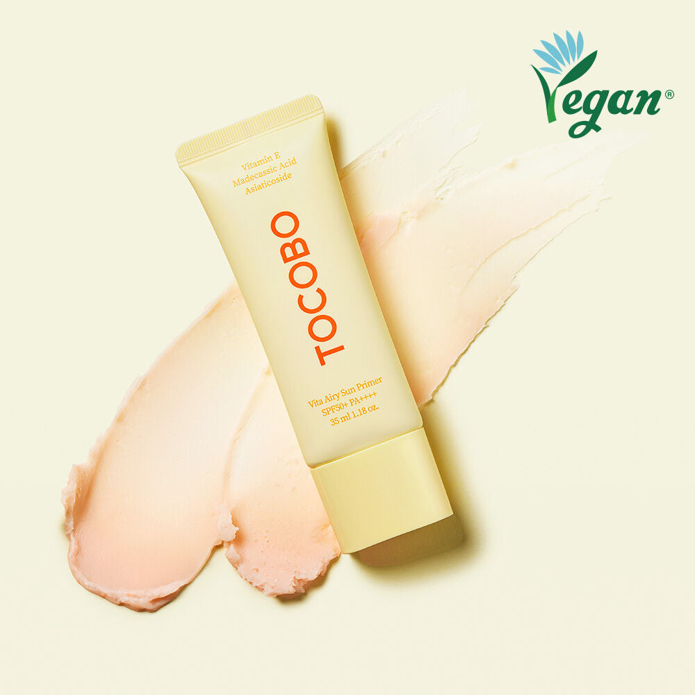 Tocobo Vita Airy Sun Primer 35mL SPF50+ PA++++ (+Mini Sun Serum + Star Keyring)