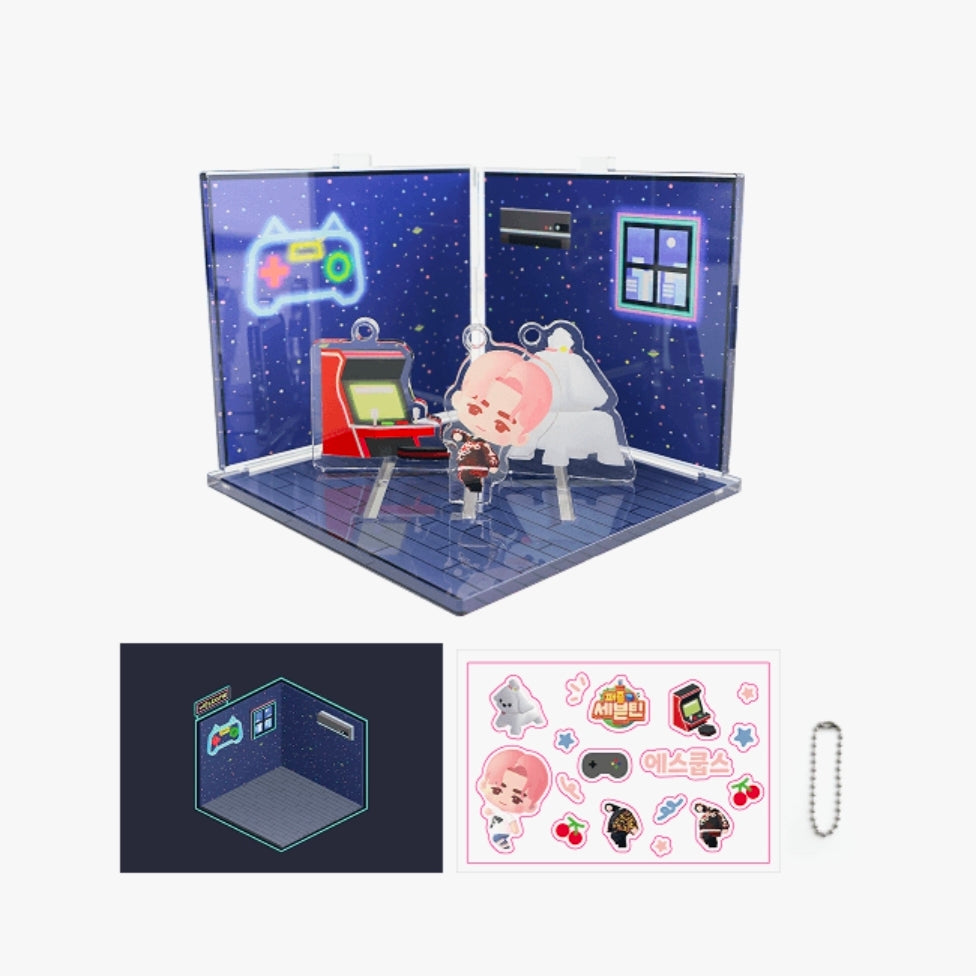 セブチ　ぱじゅち　アクリルジオラマ&スタイリングステッカー SEVENTEEN Acrylic Diorama & Styling Sticker Set [Pre Order