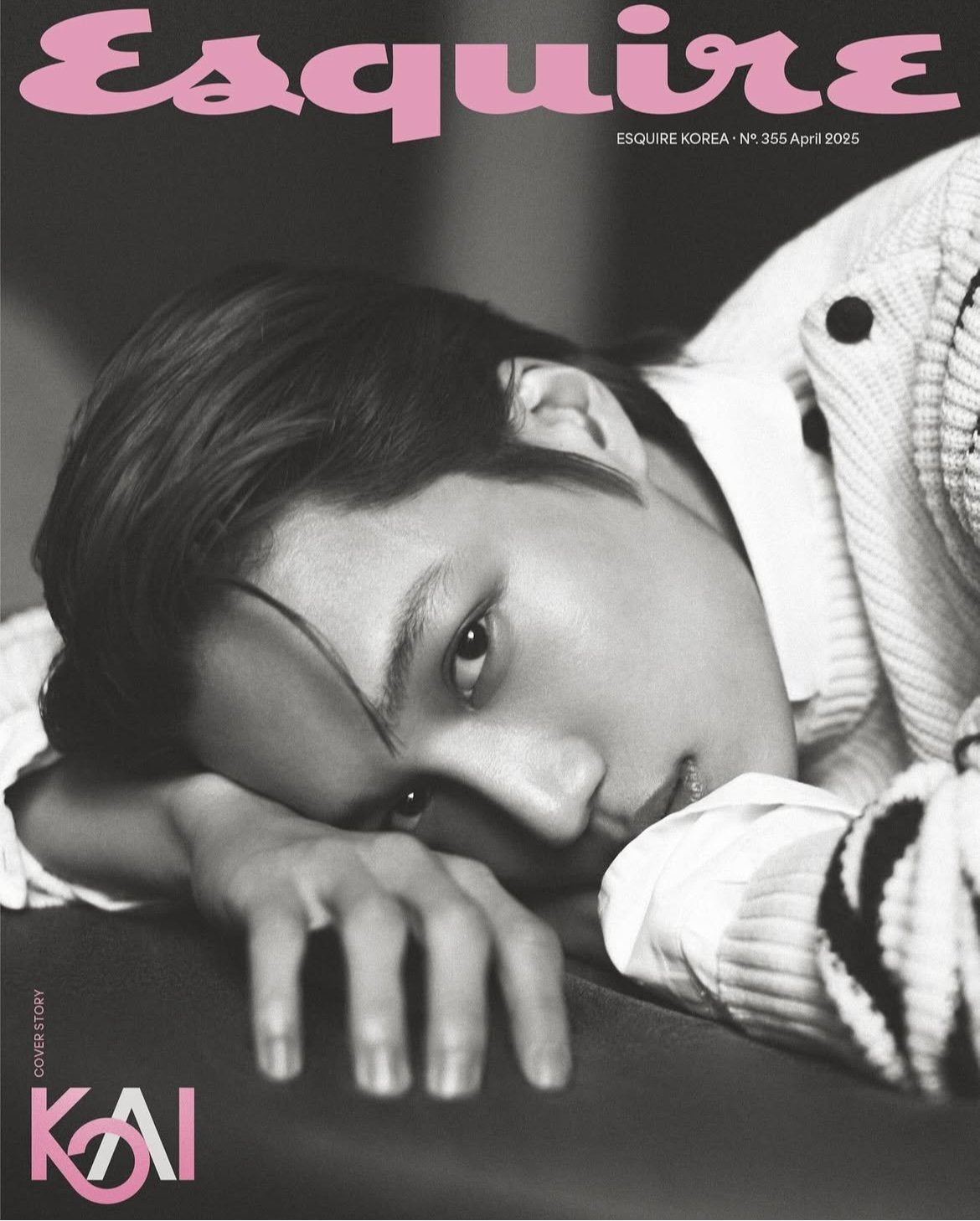 Esquire April Issue Kai Cover