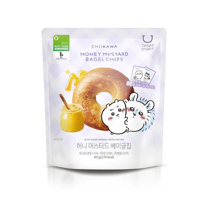 Delight Project Bagel Chip olive young awards limited edition (Random Sticker Included)