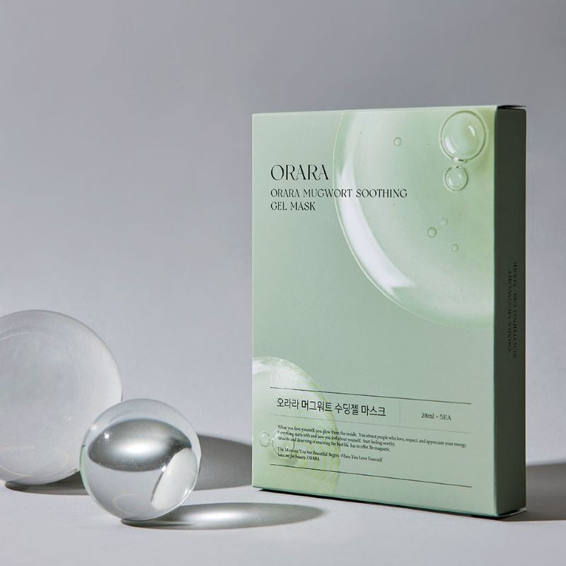 ORARA MUGWORT SOOTHING GEL MASK