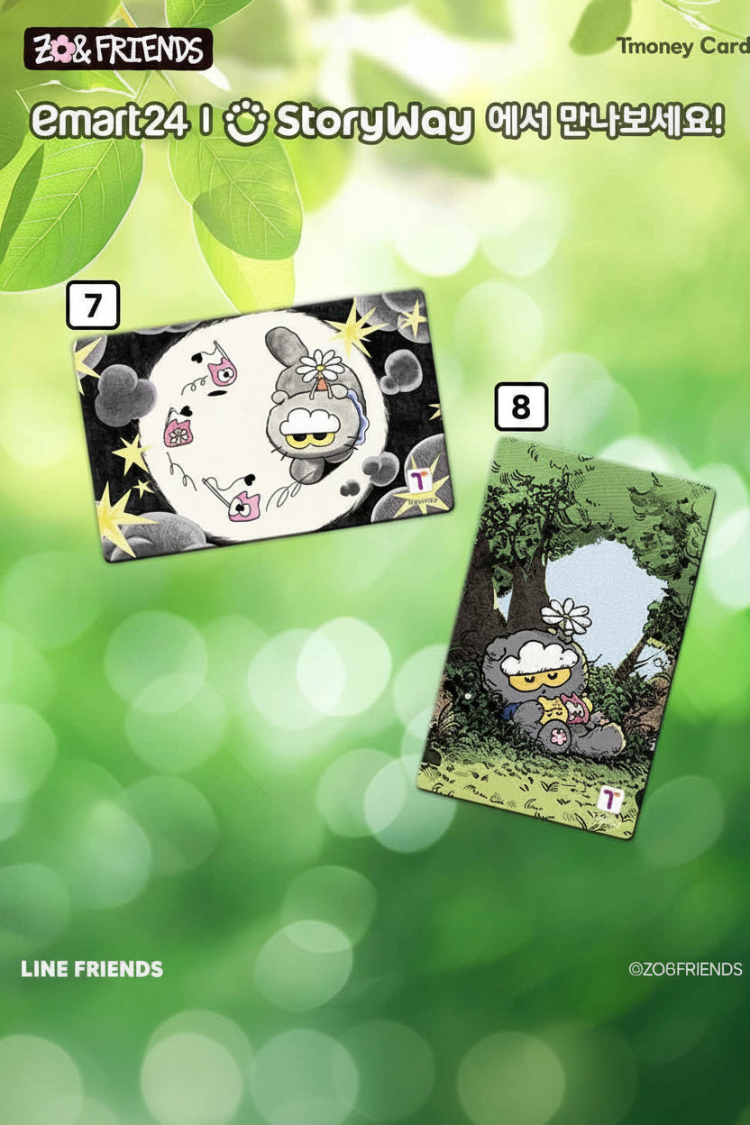 Zo& Friends x Line Friend Tmoney Card