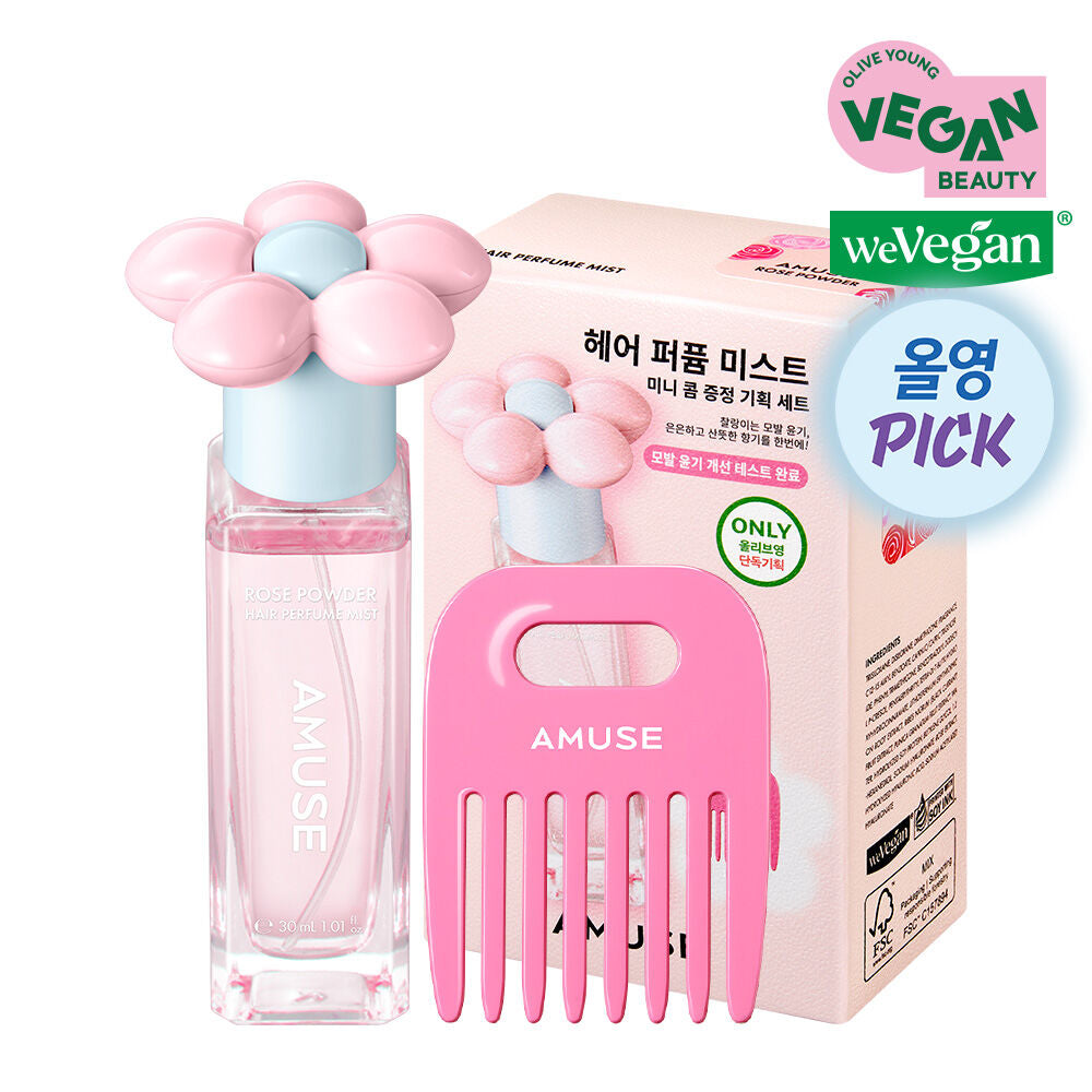 Amuse Hair Perfume Mist+ Mini Comb