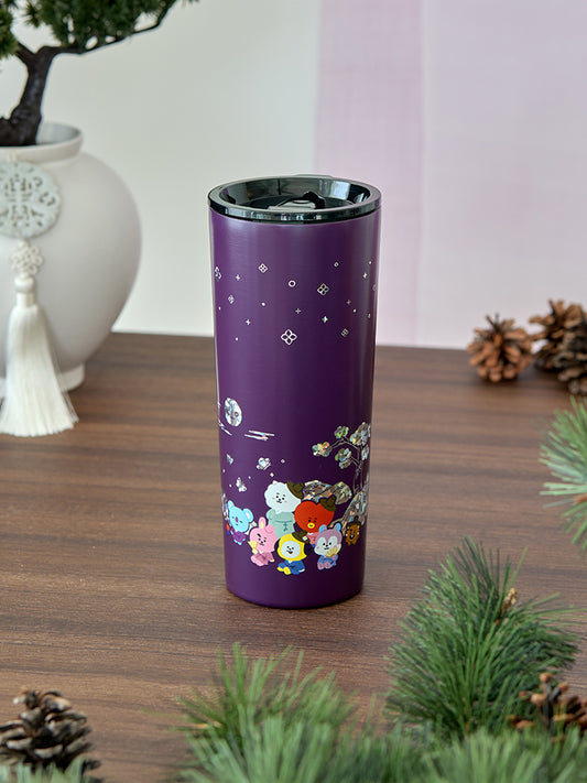 BT21 Premium K Edition Mother-of-pearl Graphic Tumbler (700ml)