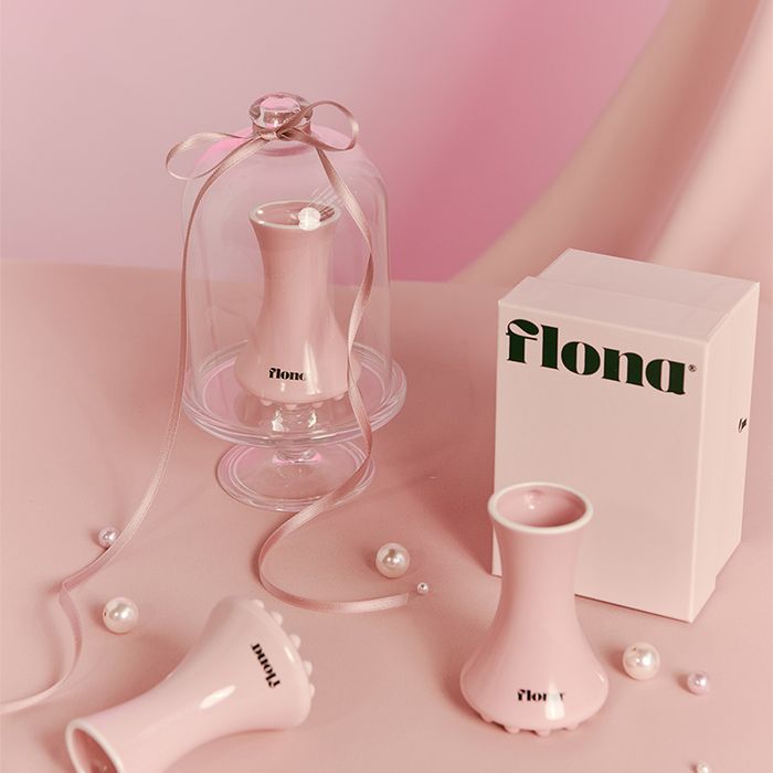 Flona Ceramic Scalp Massager Pink Edition