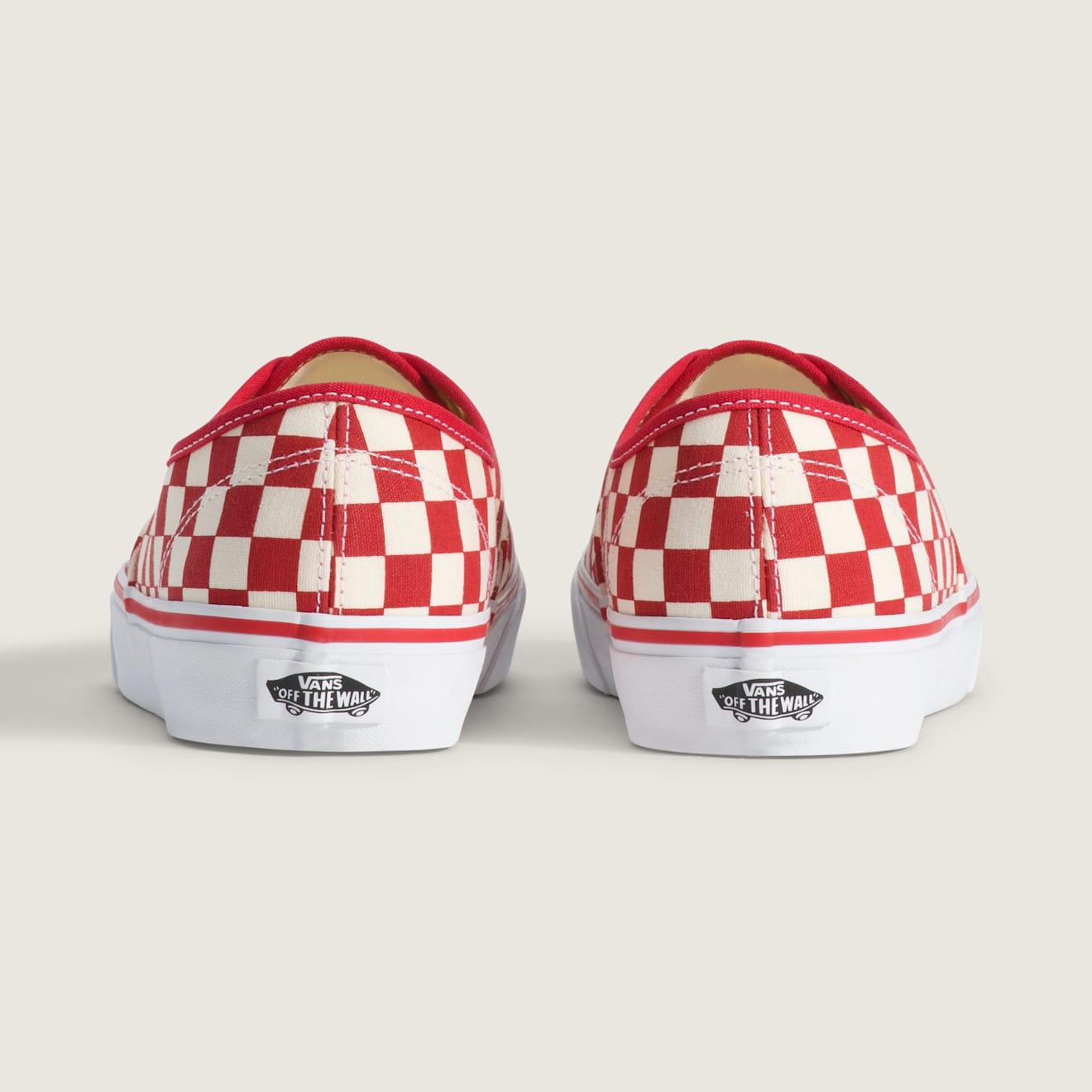 VAN x Cortis Authentic primary check ( Red)