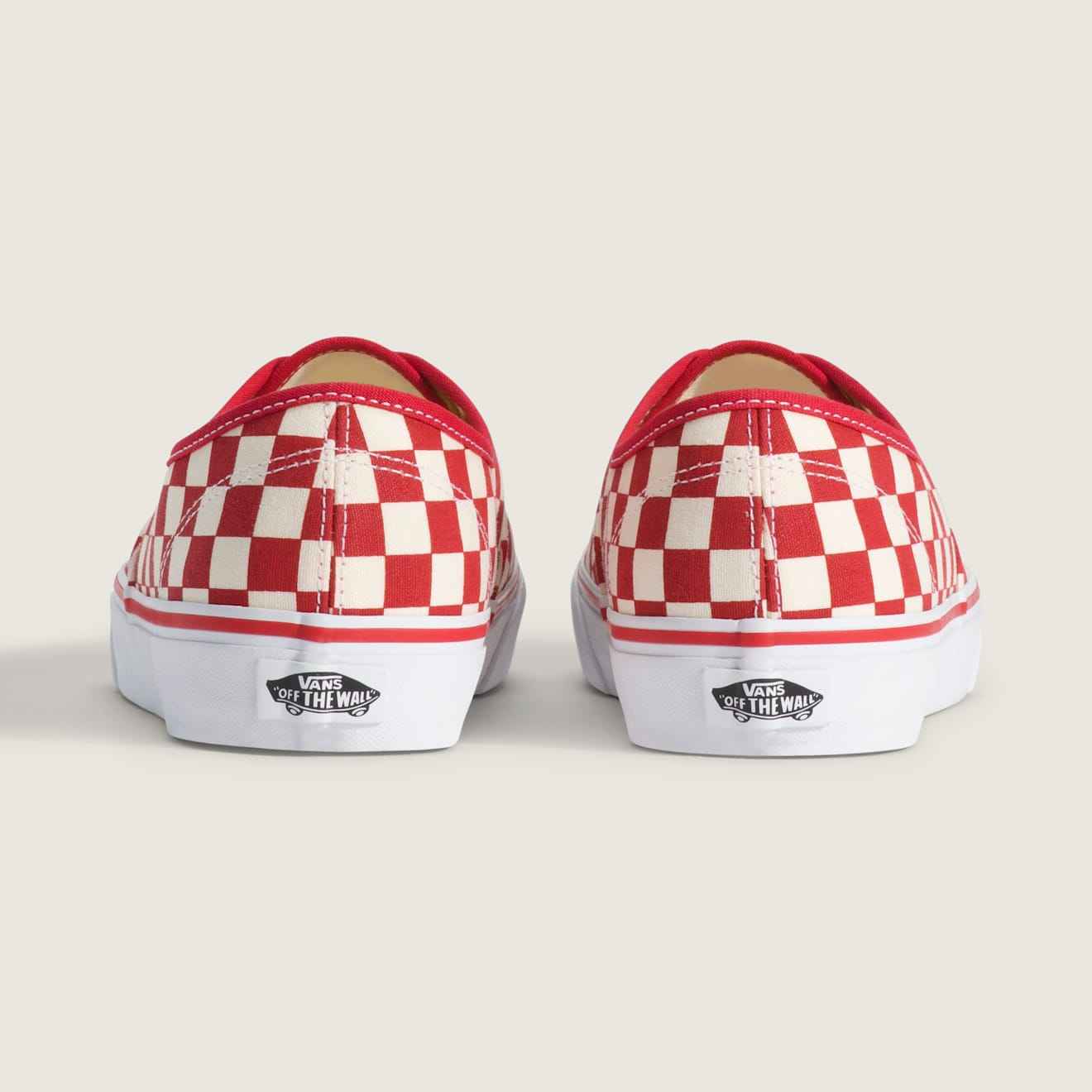 VAN x Cortis Authentic primary check ( Red)