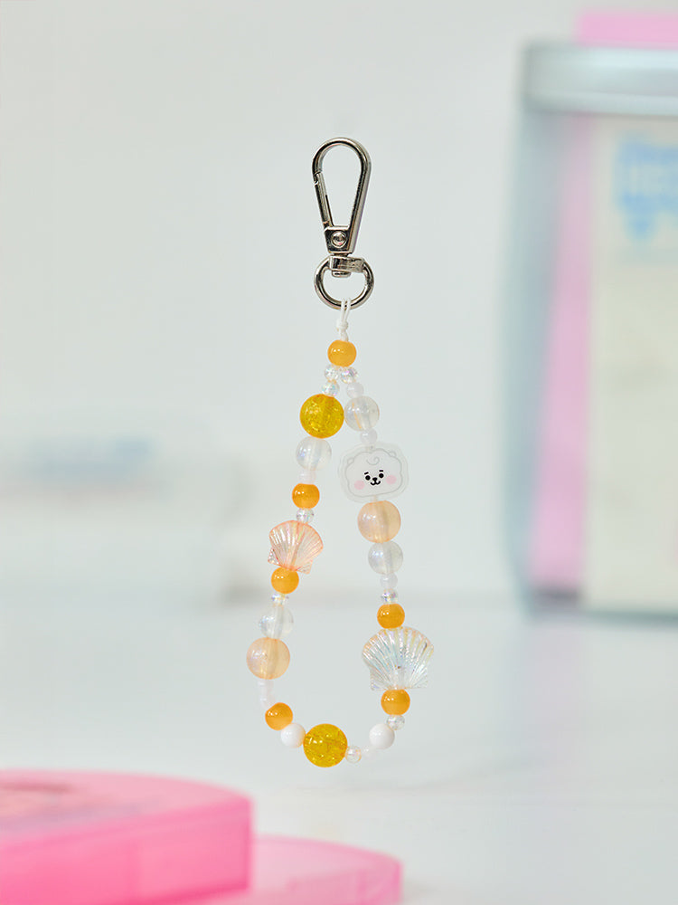 BT21 Baby Pearl Bead Keychain