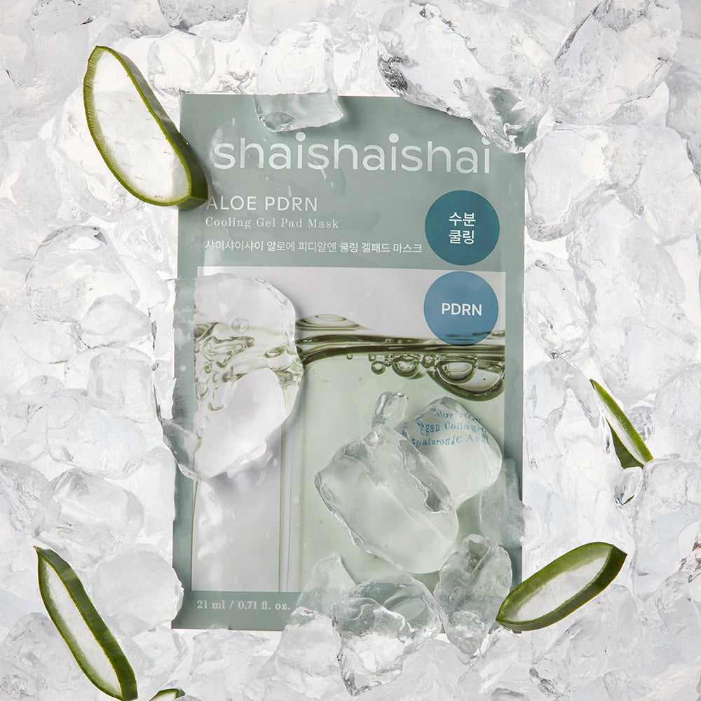Shaishaishai Aloe PDRN Cooling Gel Pad Mask 10+10 (+Sample kit giveaway)