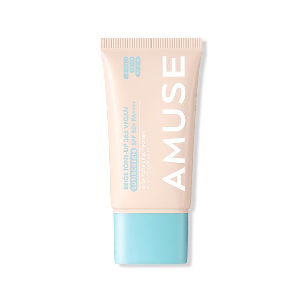 AMUSE Beige Tone-up 365 Vegan Sunscreen