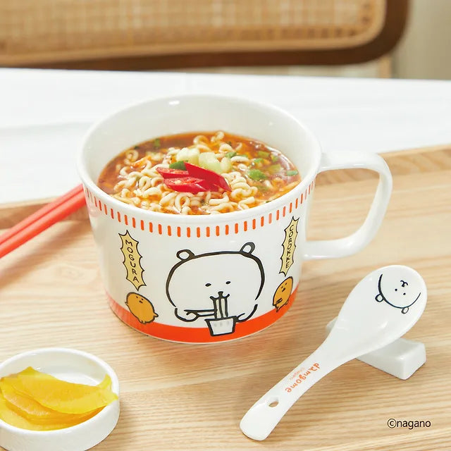 Damgome & Mogura Corokke Ramen Bowl Set (+Spoon)