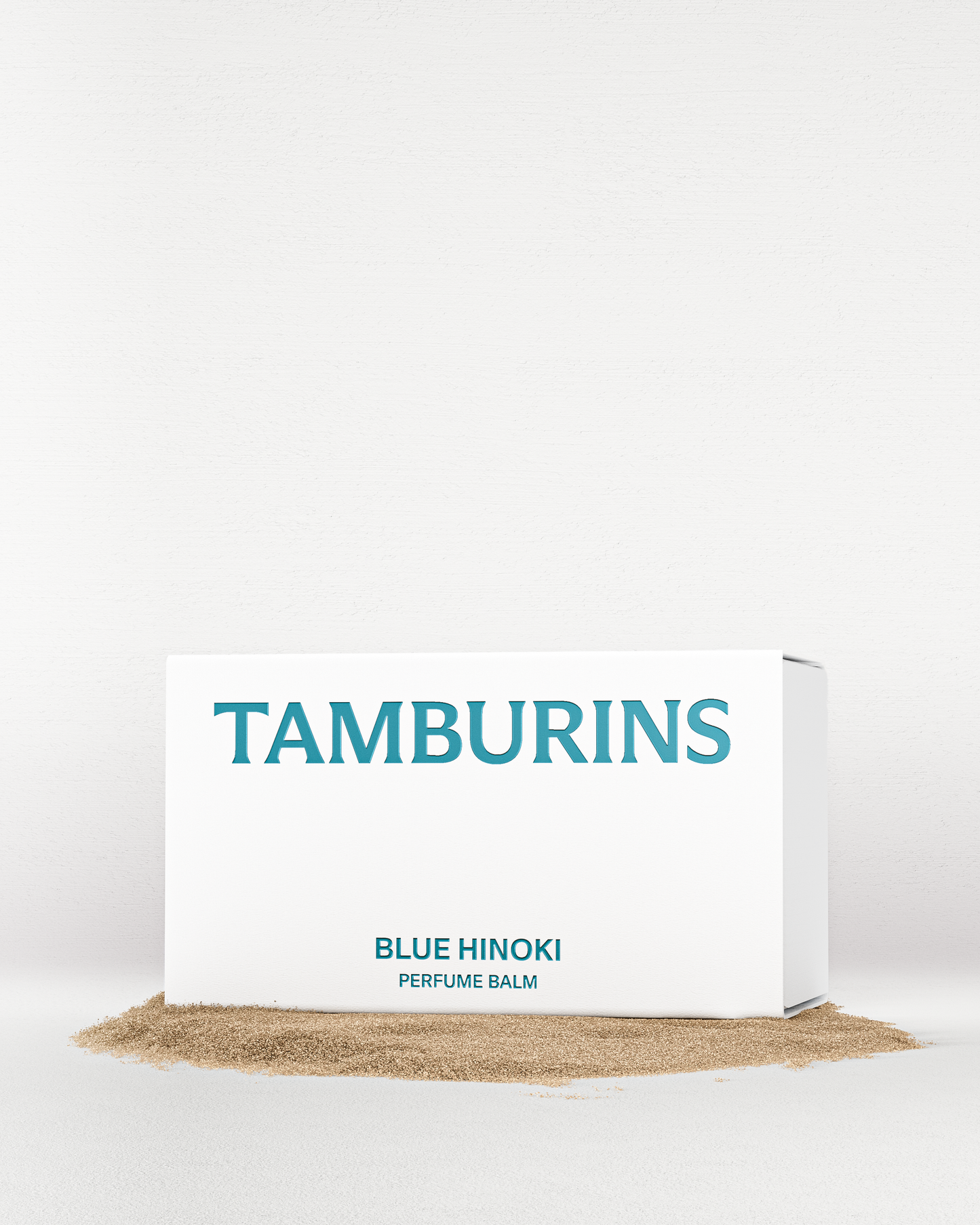 Tamburins Perfume Balm Blue Hinoki 6.5g Free Seal Sand Dome Ball
