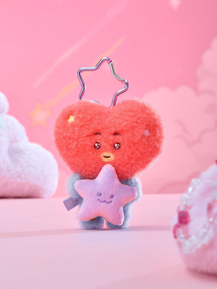 BT21 The Journey Purple Star Doll Keychain