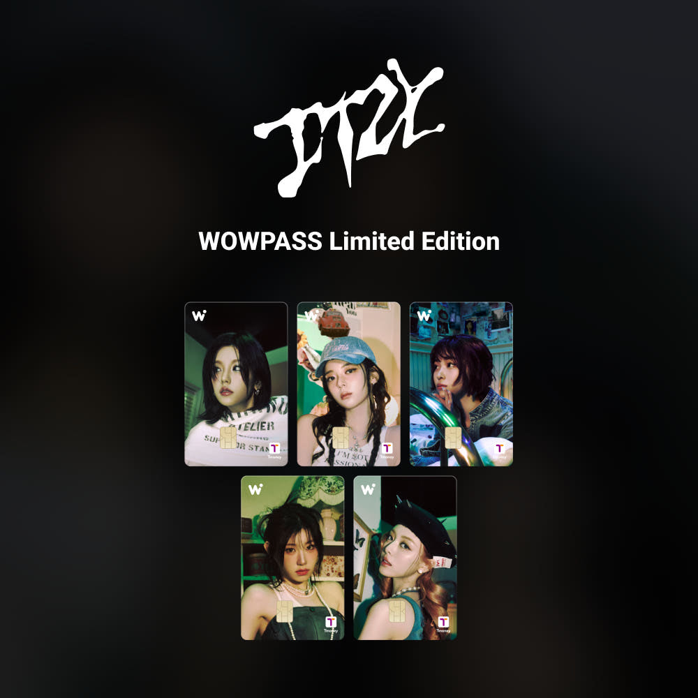 ITZY WOWPASS T-money card
